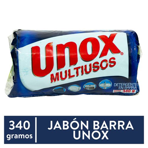 Detergente Unox En Barra Multiusos - 340gr