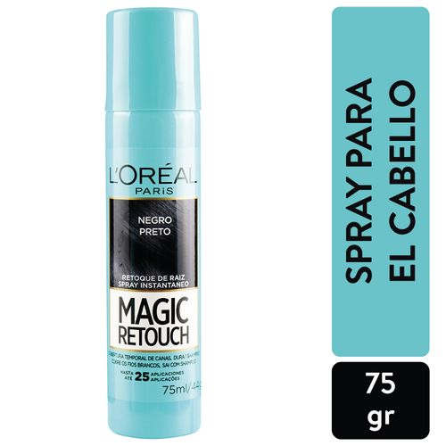 Spray Retocador de Raíz Magic Retouch L'Oréal Paris negro