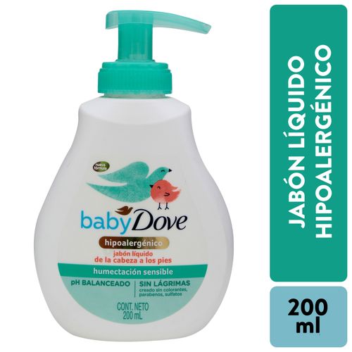 Jabon Liquido Dove Baby Sensible 200ml