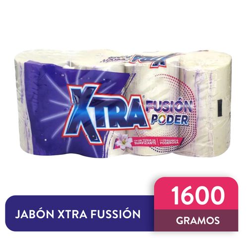 Jabón Xtra Fusion Poder Suavizante - 1600 g