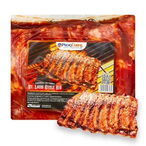 Costilla San Luis Barbacoa Progcarne Fresca- 575 gr