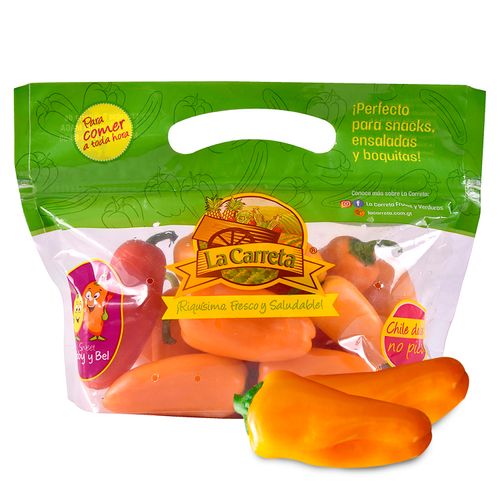 Chile Baby Bell La Carreta Bolsa - 12Oz