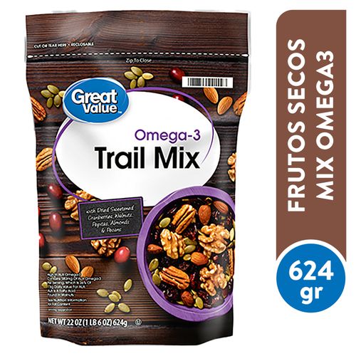 Frutos Secos Great Value Mix Omega 3 - 624gr