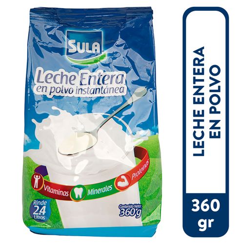 Leche Sula En Polvo Instantánea Bolsa - 360 g