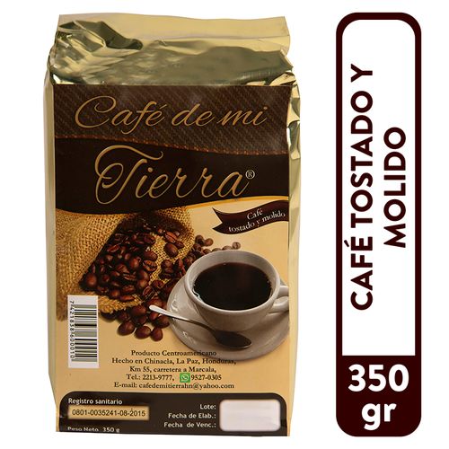 Café De Mi Tierra Tostado Y Molido - 350Gr