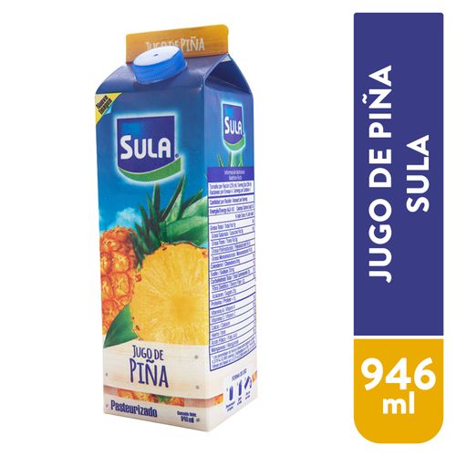 Jugo Sula  De Pina Pasteurizada Con Taparosca - 946 ml