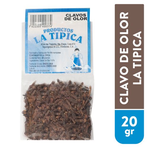 Clavo De Olor La Tipica - 20 g