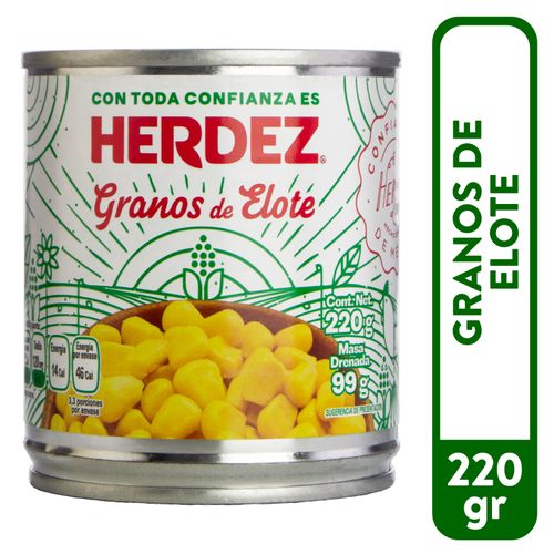 Maíz Dulce Herdez  Lata - 220 g