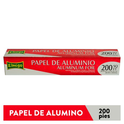 Papel Elmigo De Aluminio - 200 Pies