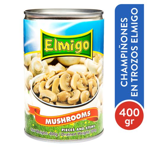 Champiñones Elmigo En Trozos Tallo - 400 g