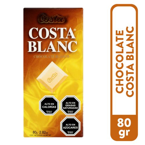 Chocolate Costa Blanc Blanco - 80 g