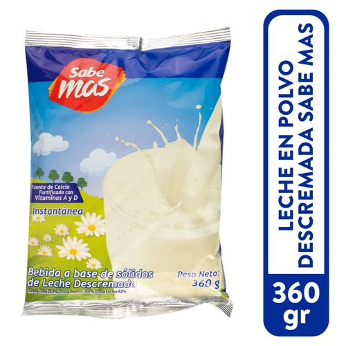Bebida Láctea Sabemas en bolsa - 360 g