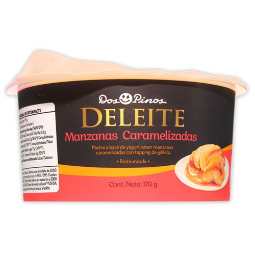 Yogurt Deleite Dos Pino Manzana Caramelo - 170Gr