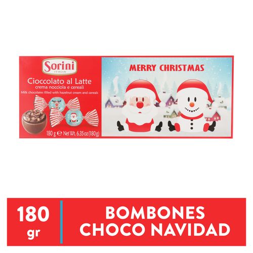 Bombones de chocolate Caja Sorini Navidad - 180 g