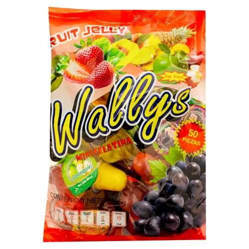Gelatina Wallys De Frutas - 765 g