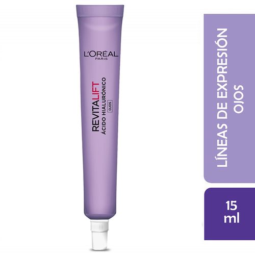 Contorno Ojos Hidratante L'Oréal París Revitalift Acido Hialurónico - 15ml