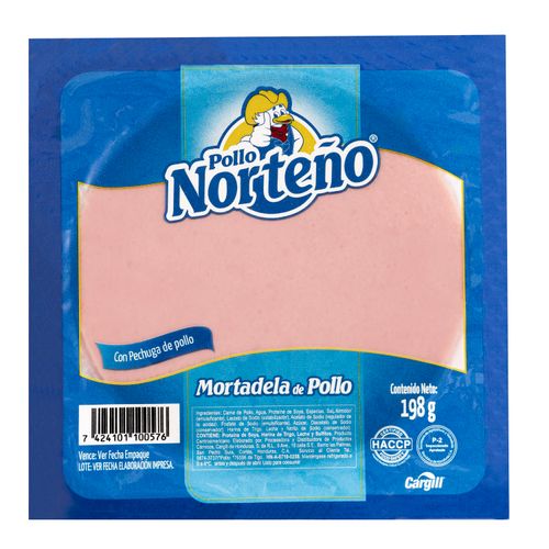 Mortadela Norteño de Pollo- 198 g