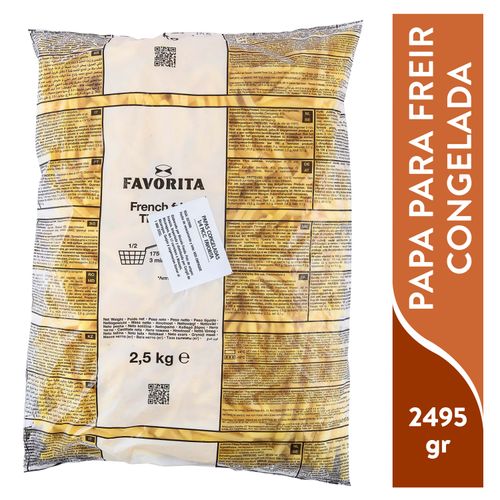 Papas Favorita para Freir Congeladas - 2495 g