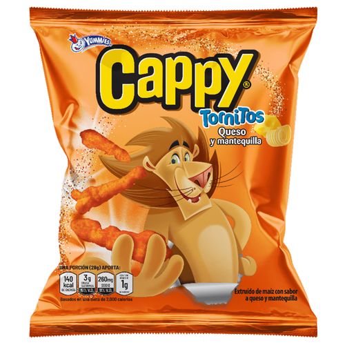 Boquita Cappy Yummies Torn Queso - 110 gr