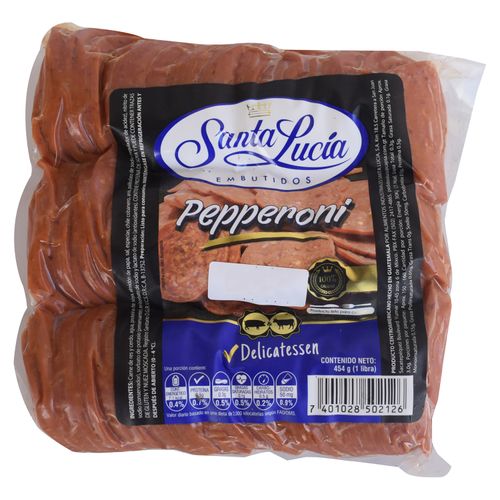 Peperoni Santa Lucia empacado - 454 g