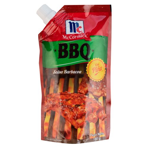Salsa Mccormick Barbacoa Con Piña Doy pack - 180 g