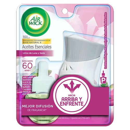 Aparato Electrico Airwick Repuestos Lirios De Luna Y Seda-20ml