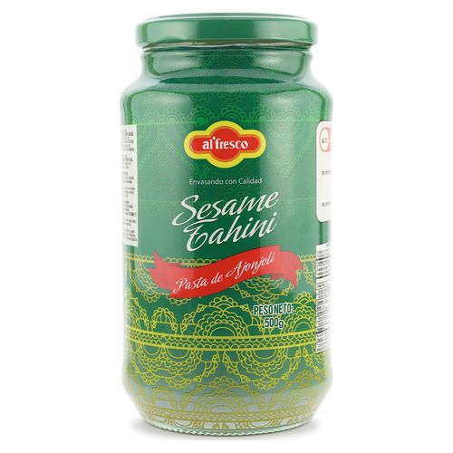 Sésamo Tahini Alfresco Envase De Vidrio - 500 g