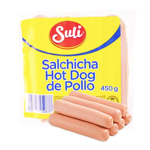 Salchicha Suli Hot Dog De Pollo - 450 g
