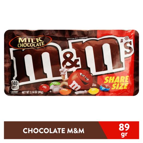 Chocolate M&Ms Leche Share Size - 89 g