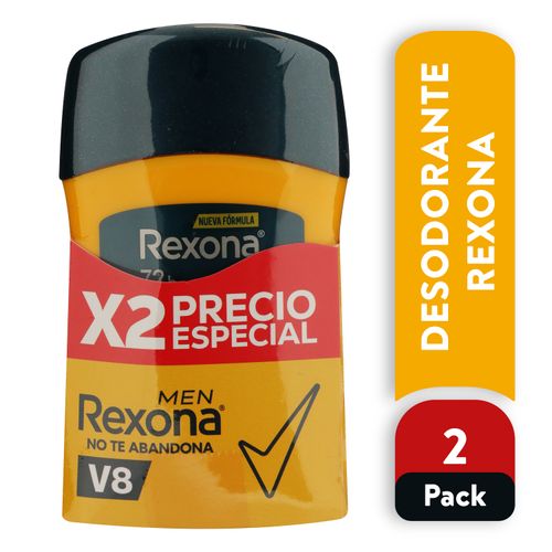 Desodorante Rexona Caballero V8 en Barra - 50 g