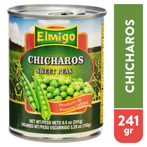Chicharos Elmigo en lata- 241 g