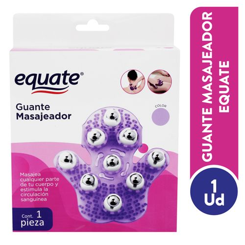 Guante Masajeador Equate - 1 Und