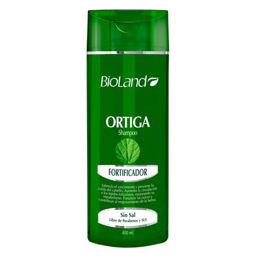Shampoo Bioland Ortiga Fortificador - 400 ml