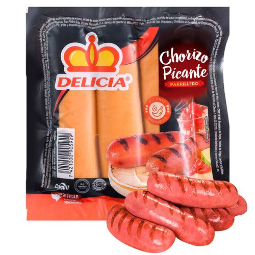 Chorizo Delicia Parrillero Picante- 454gr
