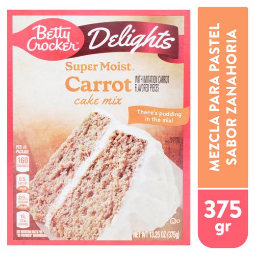 Harina Betty Crocker Carrot 375gr