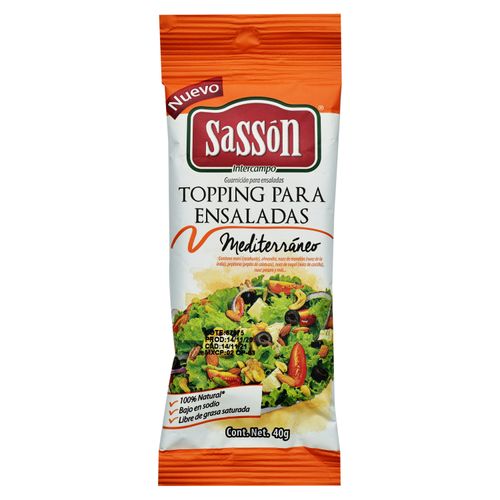 Topping Sasson mediterraneo tubo - 40 g