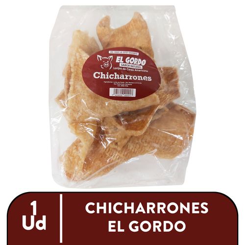 Chicharron De Cerdo Gordo 05 Bolsa unidad