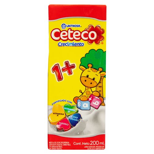 Leche Liquida Ceteco Crecimieto 1 año a mas - 200ml