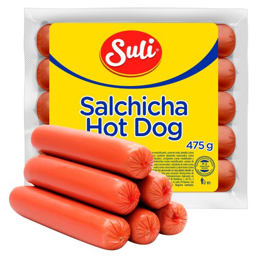 Hot Dog Suli Paquete 12 unidades 475gr