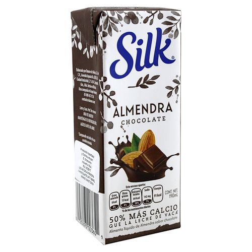 Bebida Vegetal Silk Almendra Choco 190Ml