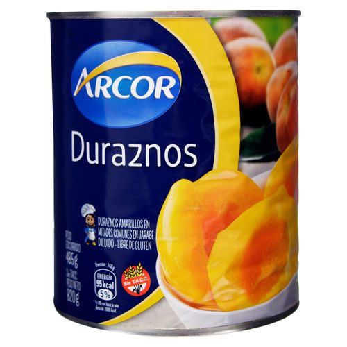 Arcor Durazno En Mitades 820 Gr