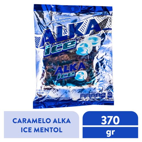 Dulce Alka Ice Duro 100 Unidades - 370 g