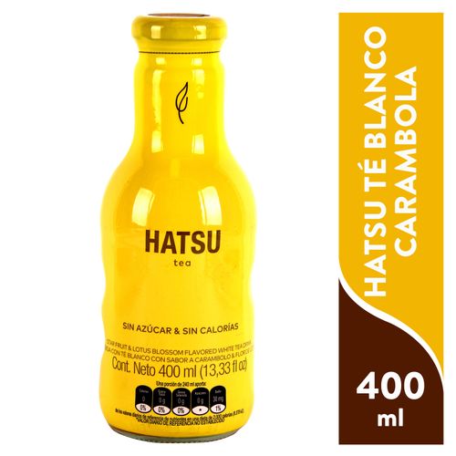 Hatsu Te Carambola Y Flor De Loto 400ml