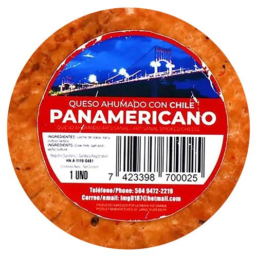 Queso Panamericano Ahumado con Chile - 390 g