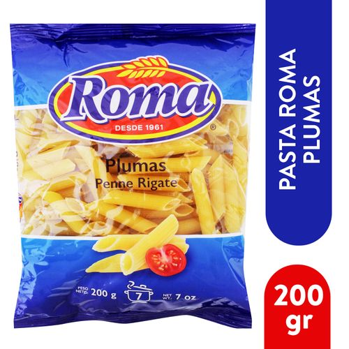 Pasta Corta Roma Plumas - 200 g