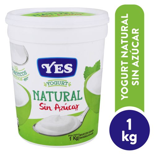 Yogurt Yes Cremoso Natural - 1000gr