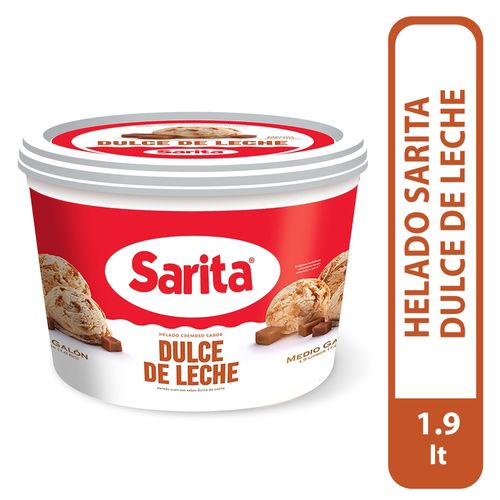 Helado Sarita Dulce De Leche - 1000 g