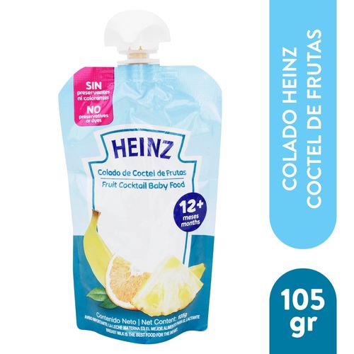 Coctel Heinz sabor Frutas - 105 g