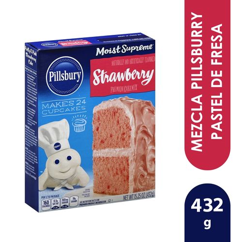 Mezcla Pillsbury Fresa  - 432.3 g