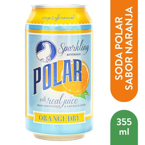 Soda Polar Orange Dry 12oz